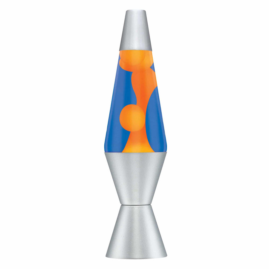 14.5” LAVA LAMP – ORANGE/BLUE/SILVER Y6