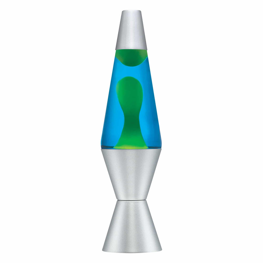 14.5” LAVA LAMP – YELLOW/BLUE/SILVER S7