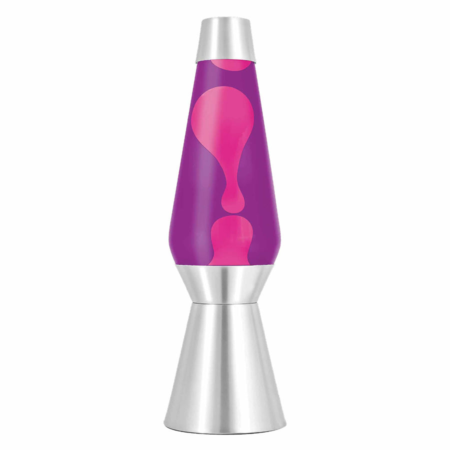 27″ LAVA LAMP GRANDE – PINK/PURPLE/SILVER N5